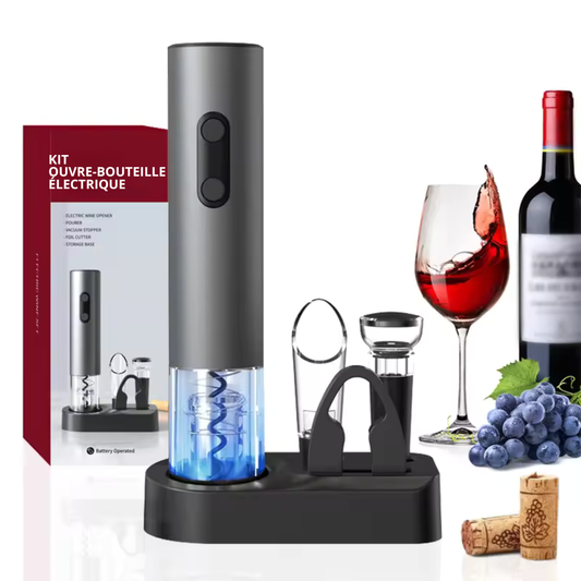 Coffret cadeau tire-bouchon électrique